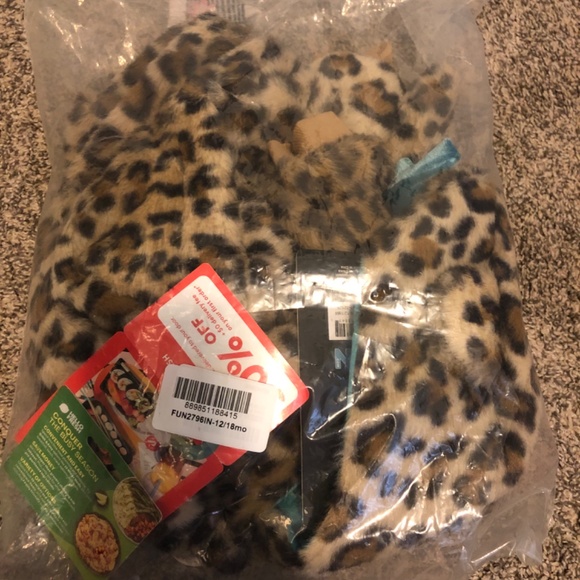 Posh Peanut Lana Leopard Costume for Infants size 12-18m - Picture 2 of 2